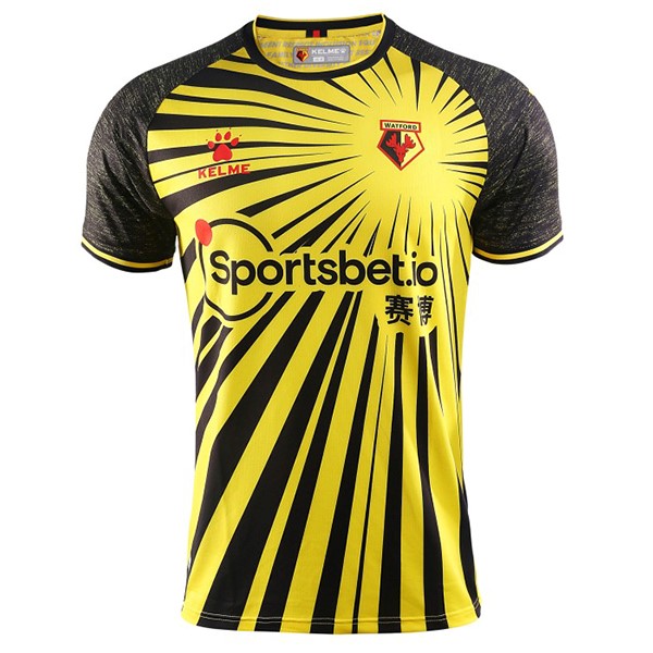 Tailandia Camiseta Watford Primera equipo 2020-21 Amarillo